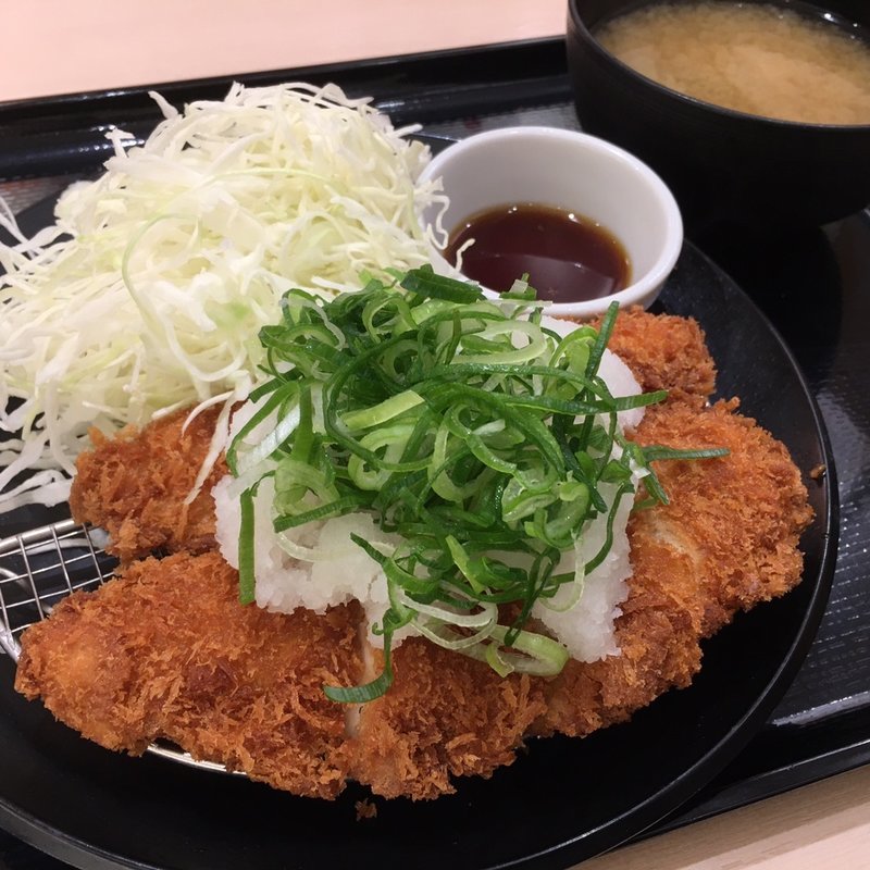 おろしささみかつ定食(松乃家 JR尼崎店 )