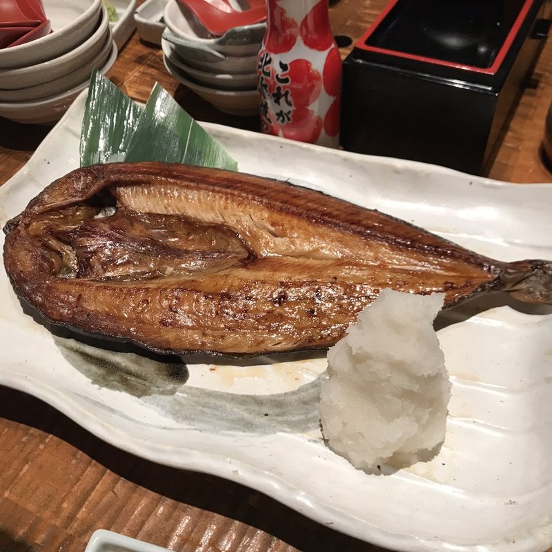 北海道産真ほっけ(海味はちきょう別亭おやじ)