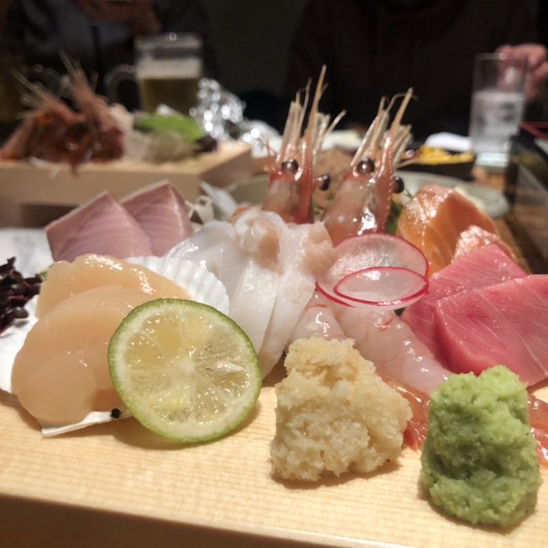 刺身盛り(海味はちきょう別亭おやじ)