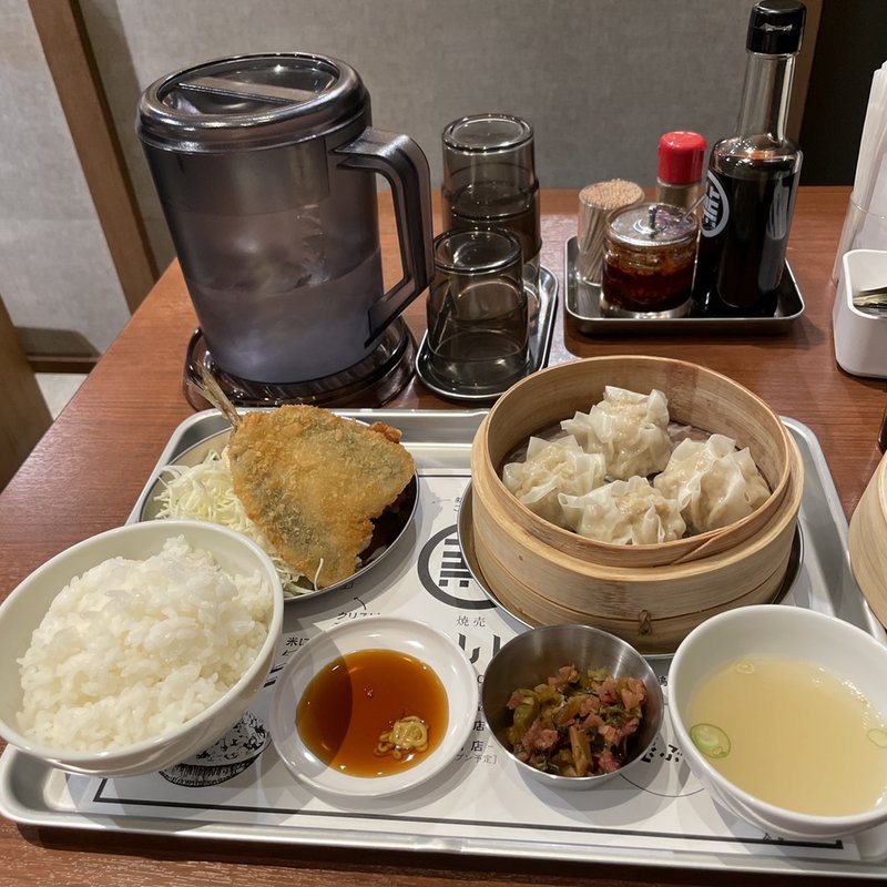 焼売定食(焼売いしい PARCO店)