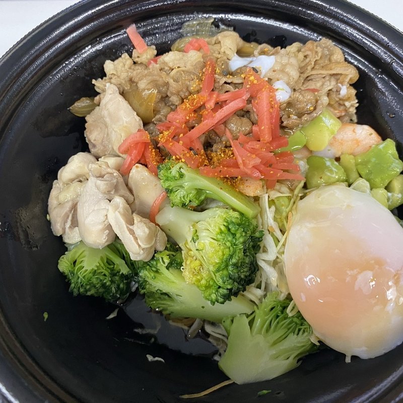 ライザップ牛丼(吉野家 大阪駅前第３ビル店)