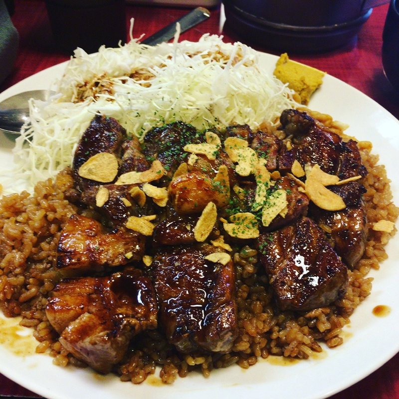 ガーリックバターSP シングル（200g）(HONMACHI 豚テキ 南船場店 （ホンマチトンテキ）)