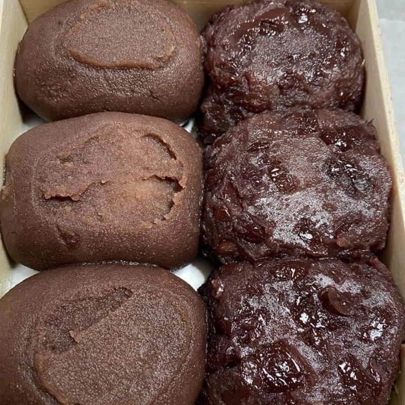 つぶあん こしあん 6個入り(おはぎ 玉製家)