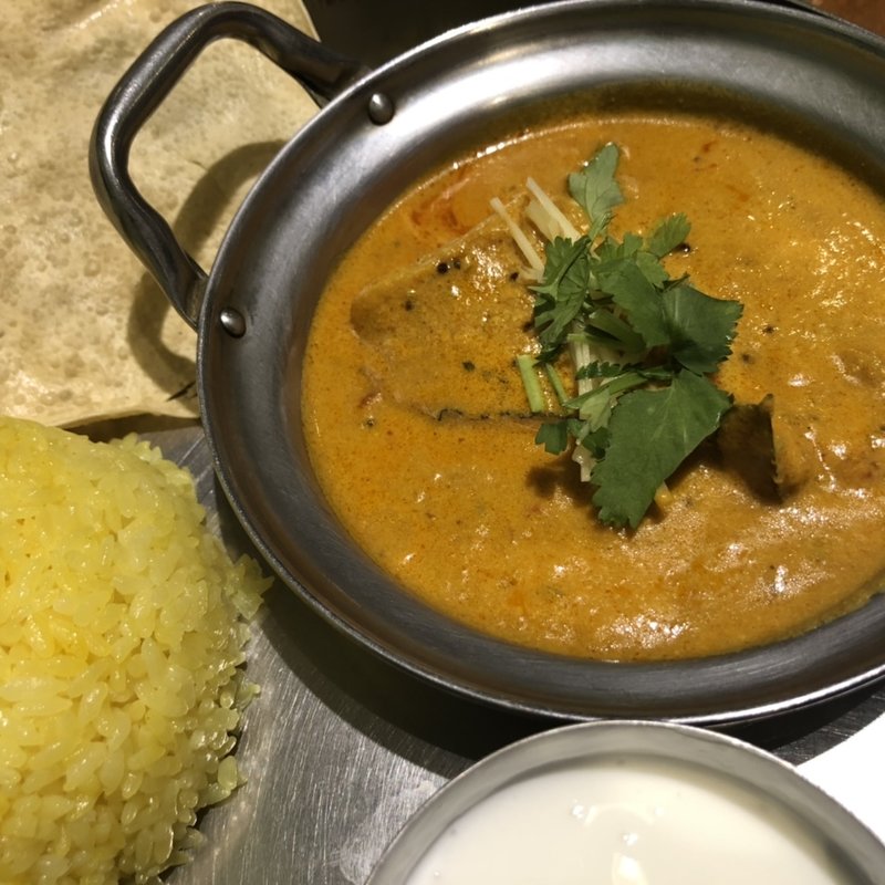 メバルのゴアフィッシュカレープレートA(エリックサウス八重洲店)