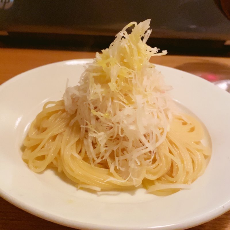 新生姜のカッペリーニ(sabor a mi サボラミ)
