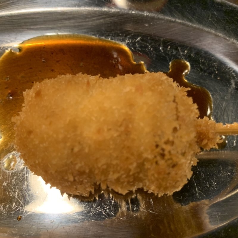 串揚げ　ニンニク(串マツ )