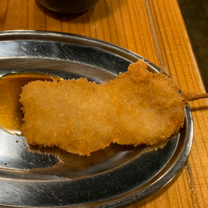 串揚げ　豚バラ(串マツ )