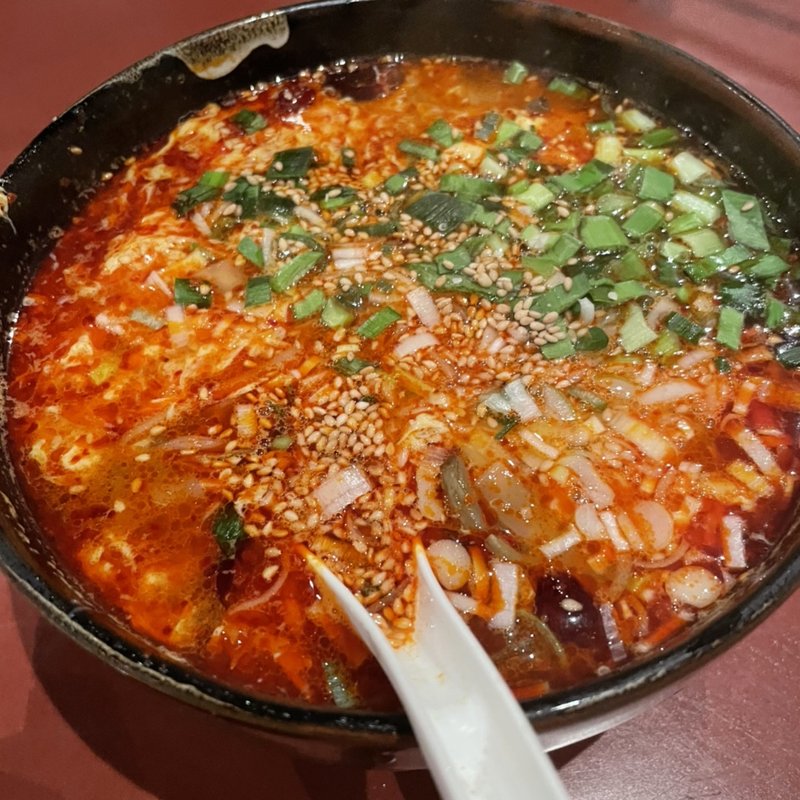 テグタンうどん(焼肉しなの家)