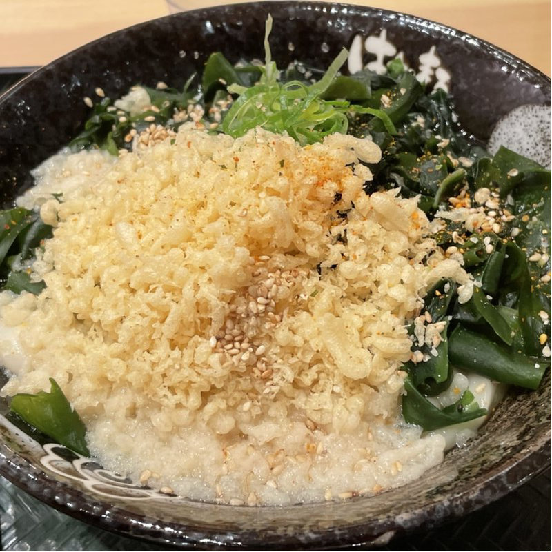 わかめうどん(はなまるうどん 虎ノ門店 )