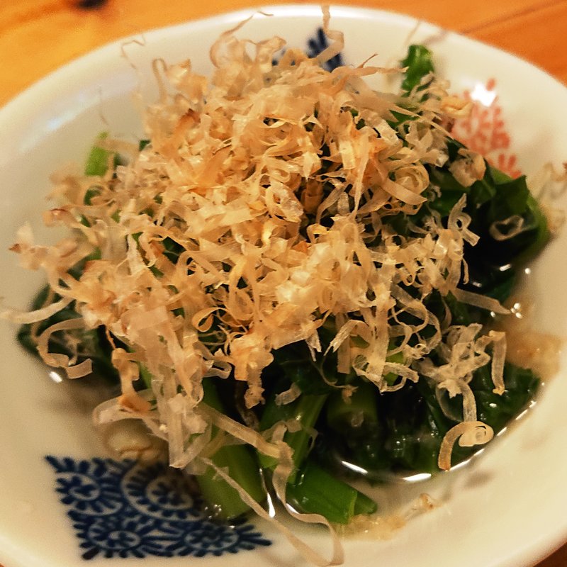 季節のお浸し（かき菜のお浸し）(大衆酒場BEETLE 本店)