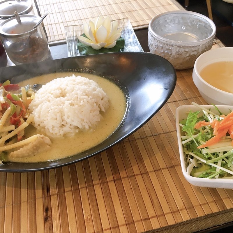 グリーンカレーセット(morning glory)