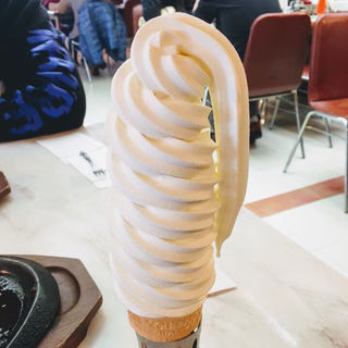 ソフトクリーム(マルカンデパート大食堂)