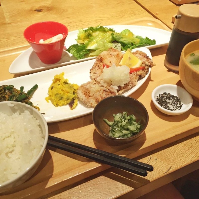 チキン南蛮定食(おぼんdeごはん ルミネ池袋店)