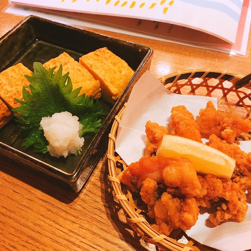 タコの唐揚げ(食事処 北斎)
