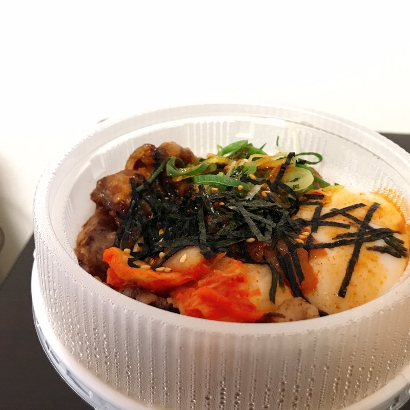 旨辛牛焼ビビン丼(松屋 金沢工大前店 )