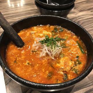 ユッケジャンスープ(焼肉ジャンボ 本郷店)