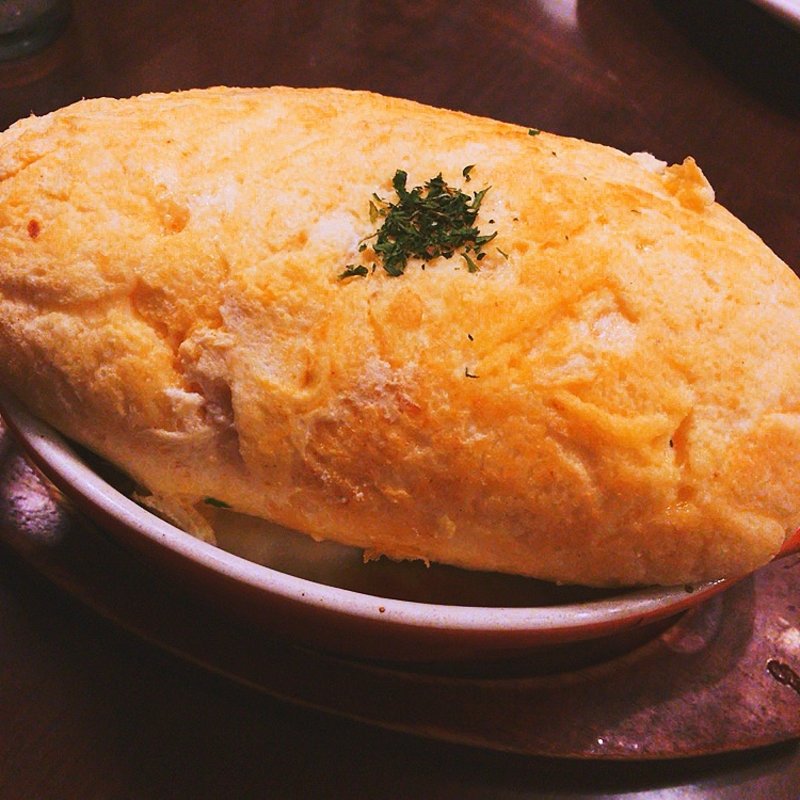 スフレオムレツラザニア(サロン 卵と私 錦糸町テルミナ店)