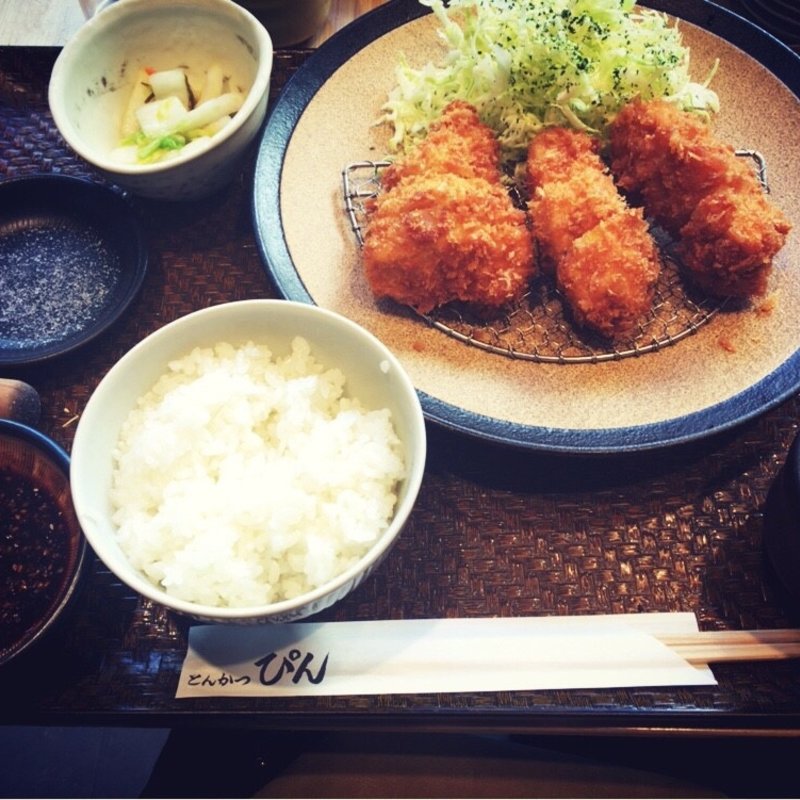 ヒレカツ定食(とんかつぴん錦糸町テルミナ店)