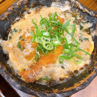 カキフライ&エビフライ土鍋卵とじ御膳(麦とろ瀬戸内物語)