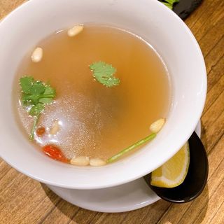 壽ゑ廣の薬膳スープ(壽ゑ廣餃子)