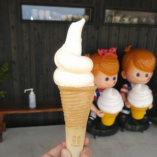 ソフトクリーム( キッチン＊花Fe HATOBA)