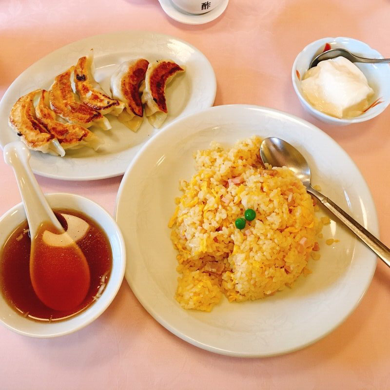 チャーハン、餃子(香来)