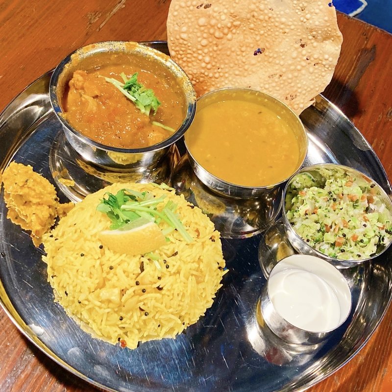 今月のメニュー(スパイスフード black grape)