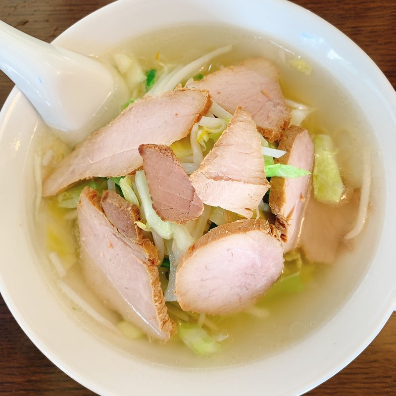 タンメン（チャーシューをトッピング）(はつね)