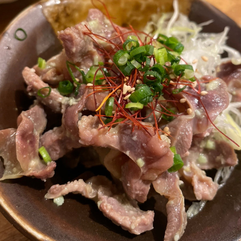 砂肝わさび(佐賀県三瀬村 ふもと赤鶏 田町店)