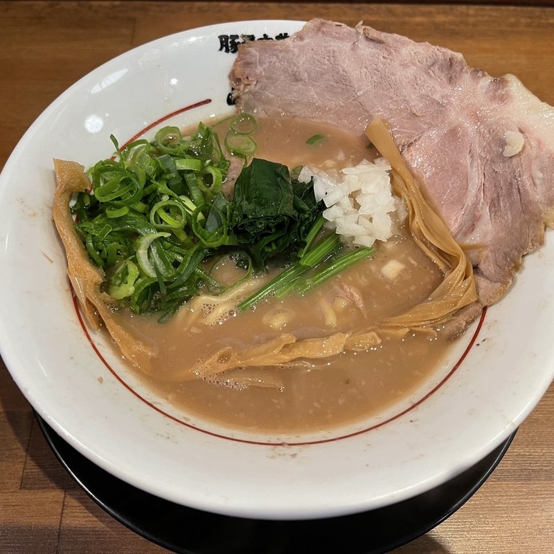 豚骨中華そば(豚骨中華そば がんたれ)