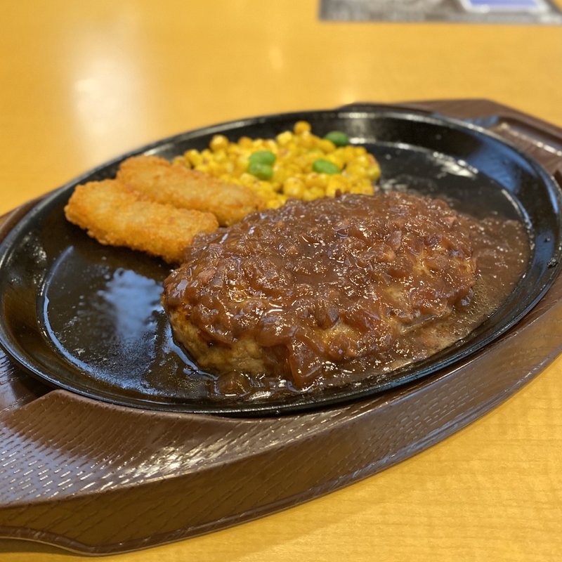 ハンバーグ シャリアピンソース(ガスト 名張店 )