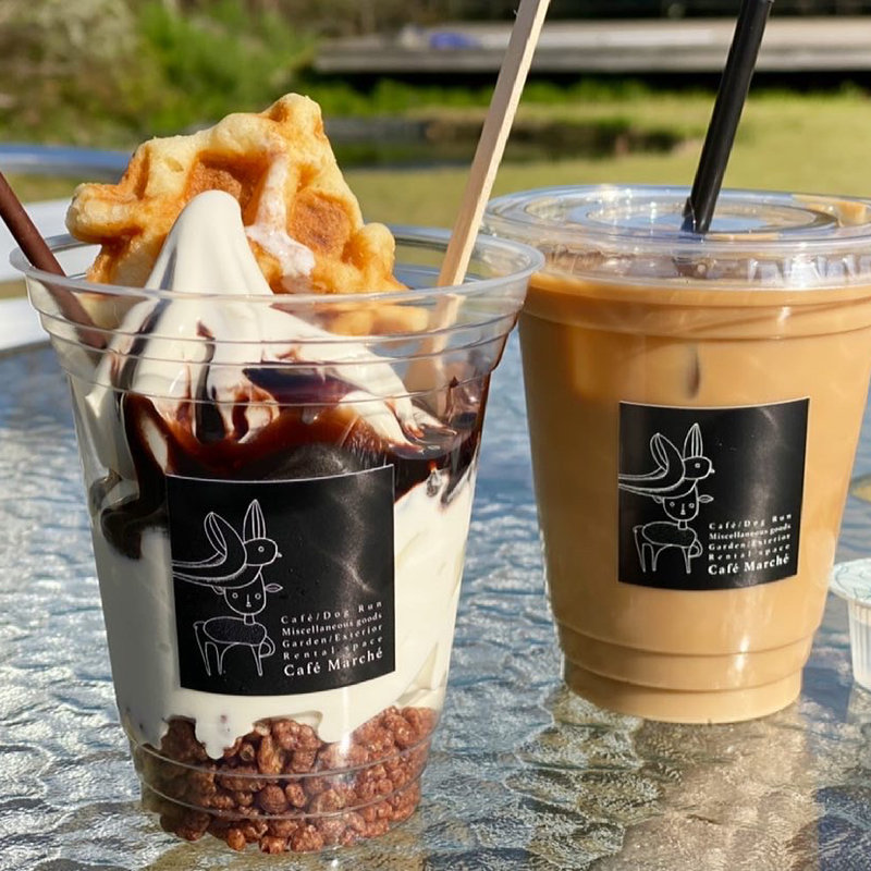 チョコパフェ(カフェ マルシェ)