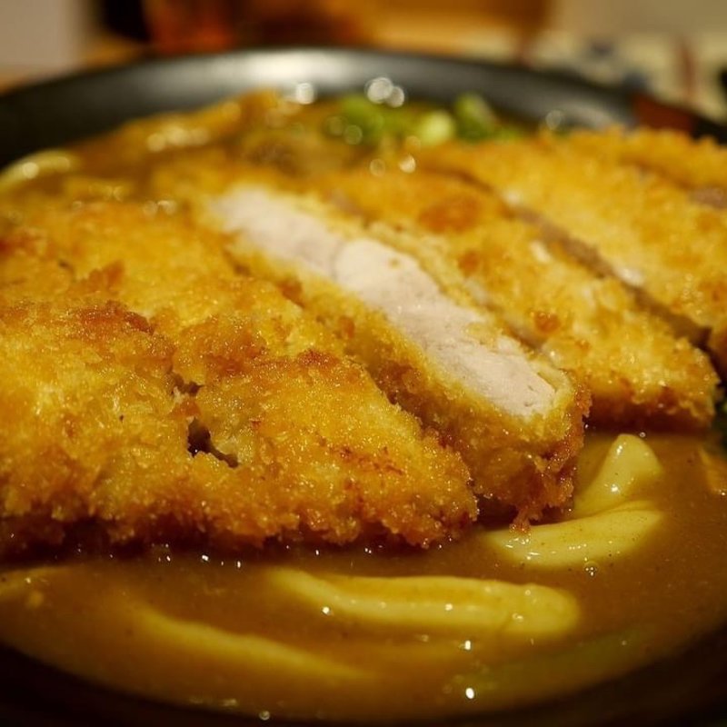 カツカレーうどん（中）(純愛カレーうどんなでしこ~長女~)