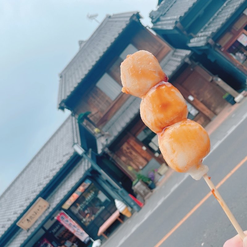 黄金団子(（有）新井武平商店 川越時の鐘店)