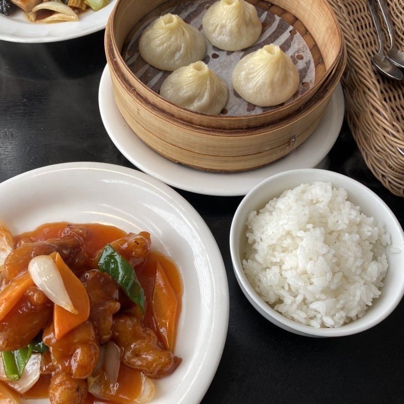 小籠包ランチ(上海小籠包 厨房 阿杏本店)
