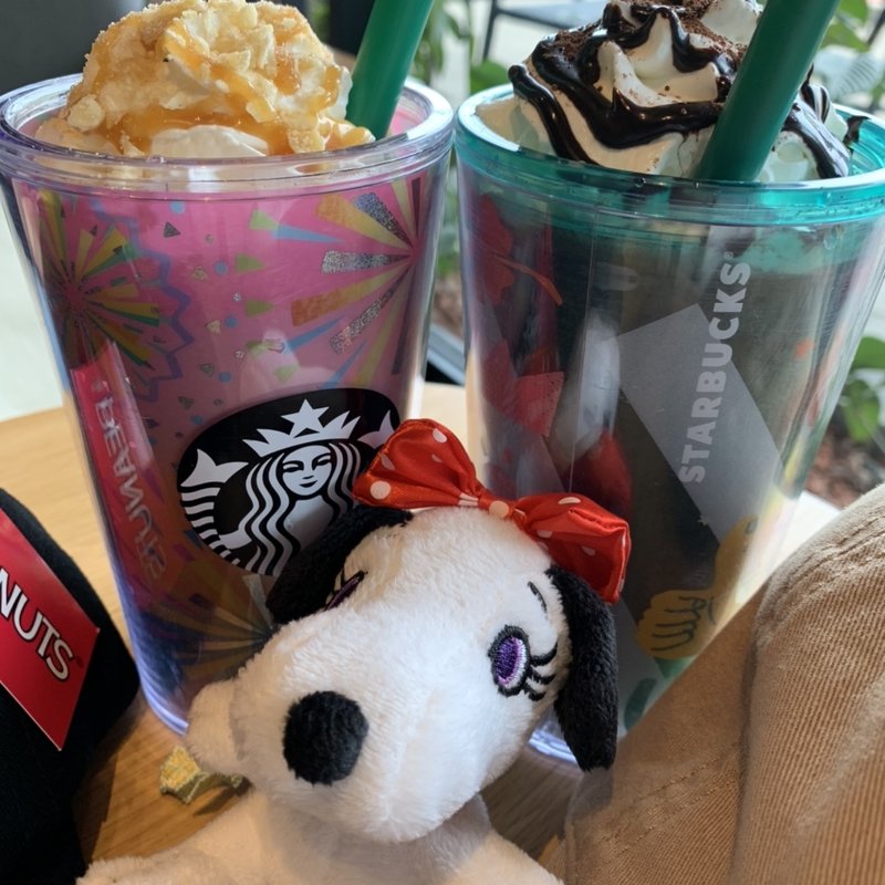 バナナンアーモンドミルクフラペチーノ　カスタマイズ(スターバックス諫早多良見店)