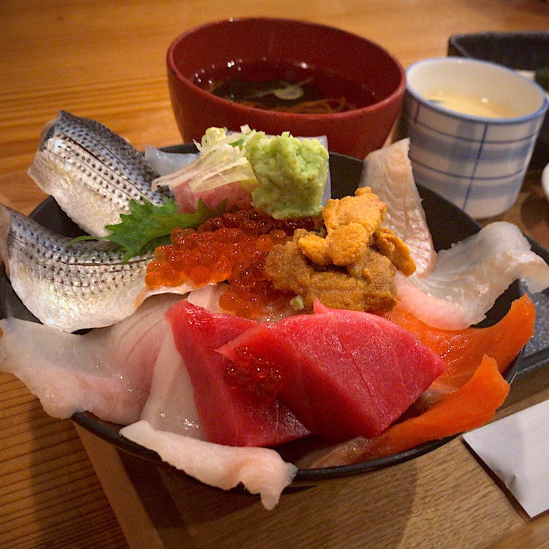 漁師のまかない丼(奥州ろばた センダイエキ天海 )