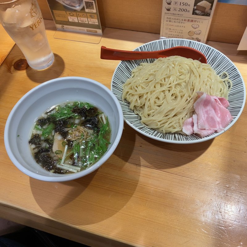 塩つけ麺(焼きあご塩らー麺 たかはし 上野店 )