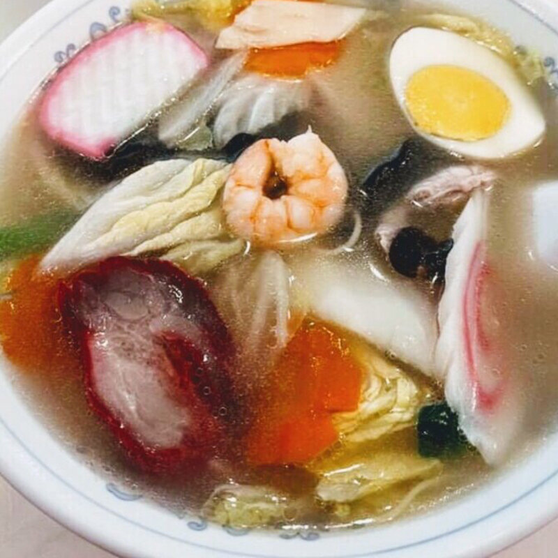 五目そば(奇珍)