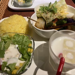 野菜スープカリー(札幌スープカリー 東京ドミニカ)