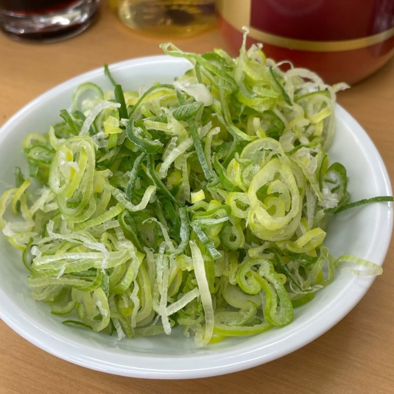 ネギ皿(ラーメン大将 本店)