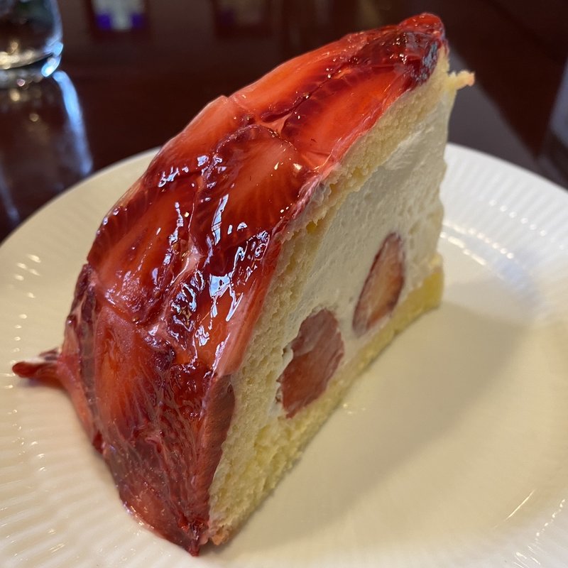 あまおうのズコット(椿屋珈琲 新橋茶寮)