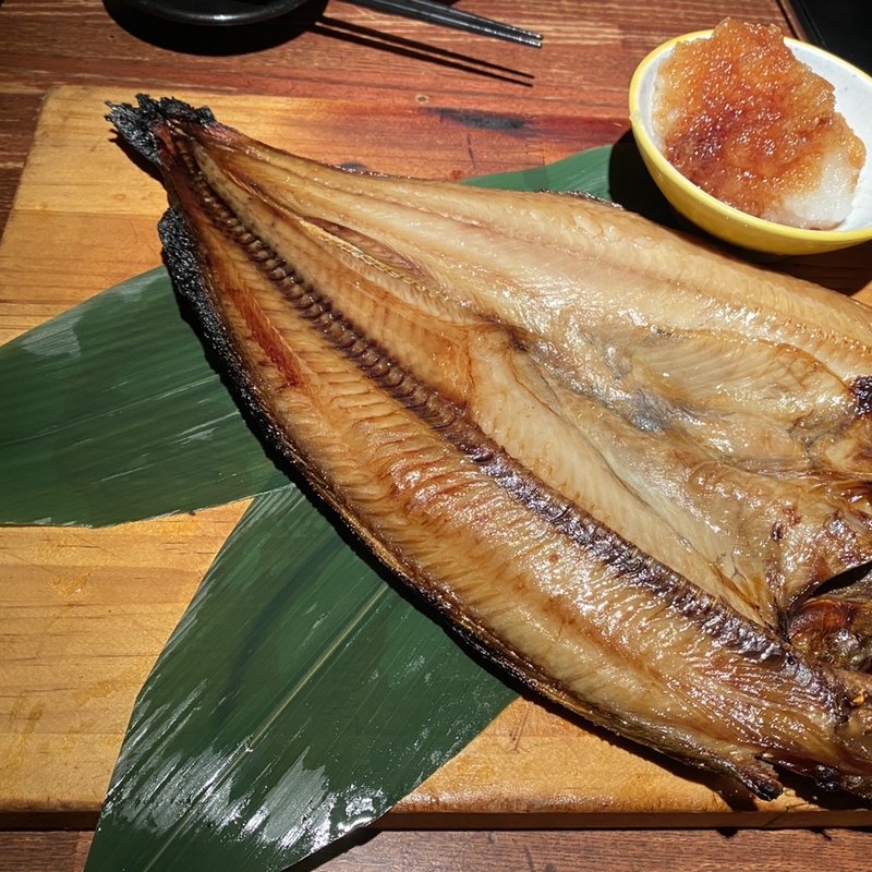 特大縞ホッケ(産地直送 粋な居酒屋あいよ ICC南3条店)