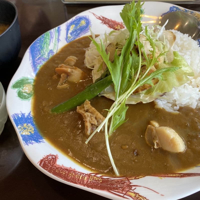 貝殻カレー(すなば珈琲 気高店 )