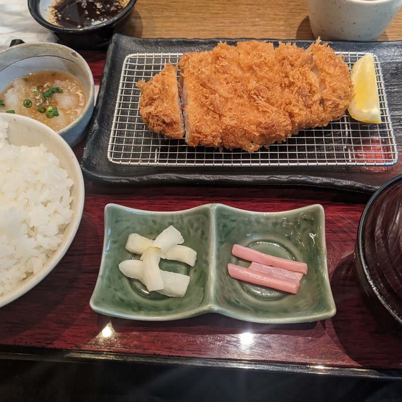 SaboREDロースかつ御膳(とんかつ新宿さぼてん 大崎シンクパーク店)