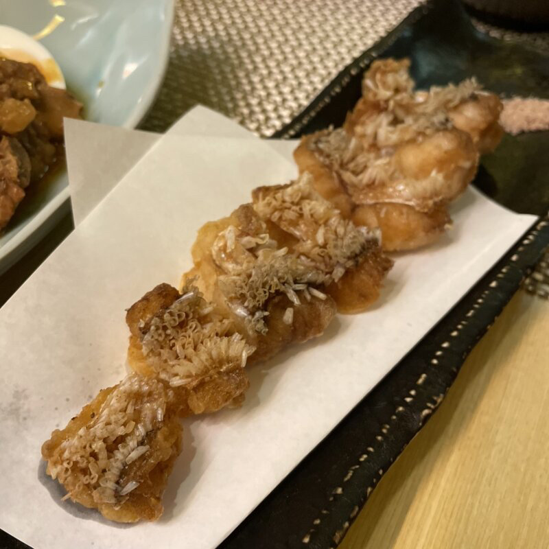 鯛鱗揚げ(酒菜いとう )