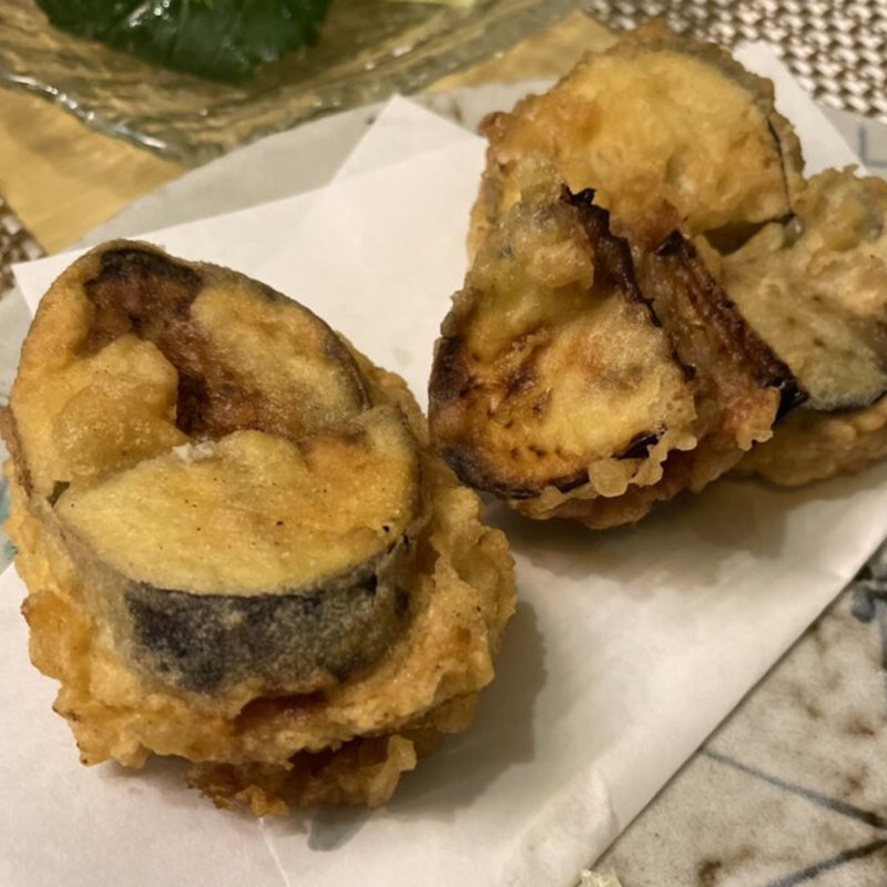 茄子のはさみ揚げ(酒菜いとう )