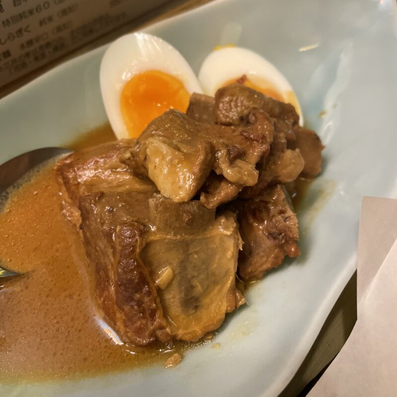 豚角煮味噌煮込み(酒菜いとう )