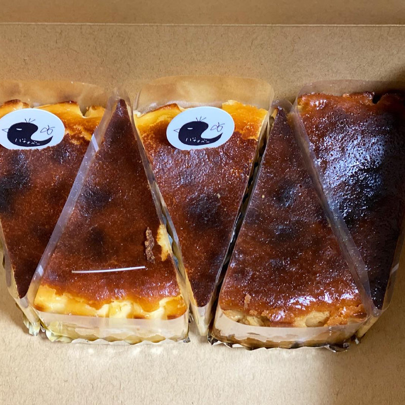 バスクチーズ(バナナベー（田んぼのなかの洋菓子店）)