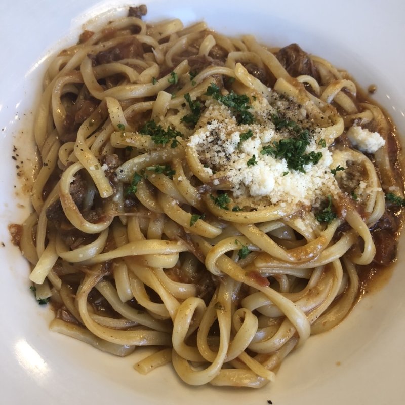 牛スネ肉と豚ほほ肉のボロネーゼ(トーク バック （TALK BACK）)